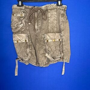 Free People Charcoal Casual Pants